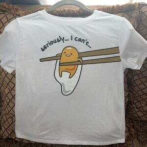 Gudetama by Sanrio Unisex T-Shirt Kids Size XL (14/16)